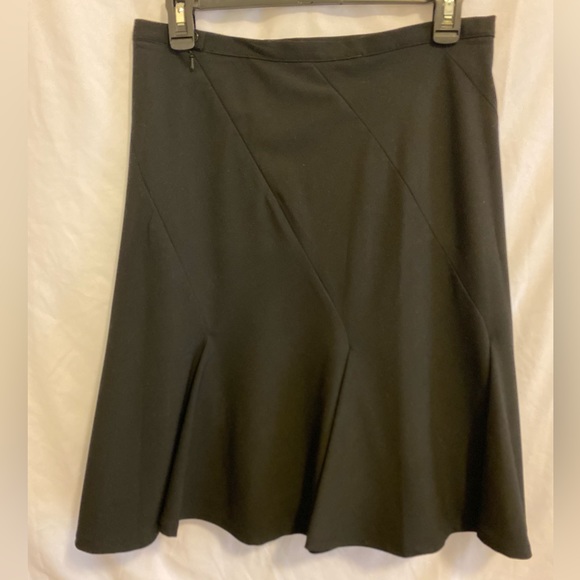 Max Studio Black Vintage lined Skirt Sz 4P - Picture 2 of 7